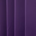 thumbnail image 3 of Quality Home Basic Thermal Blackout Curtains - Antique Bronze Grommet Top - Purple (Set of 2 Panels), 3 of 3