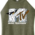 thumbnail image 3 of MTV - Snowman Logo - Juniors High Neck Tank Top, 3 of 5