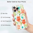thumbnail image 2 of Watercolor Roses Case for iPhone 13 Pro Max,Aesthetic Colourful Floral Pattern Soft TPU Full Cover Case, 2 of 5