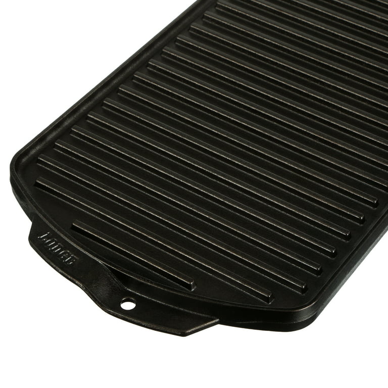Lodge Seasoned Cast Iron Reversible Grill/Griddle 