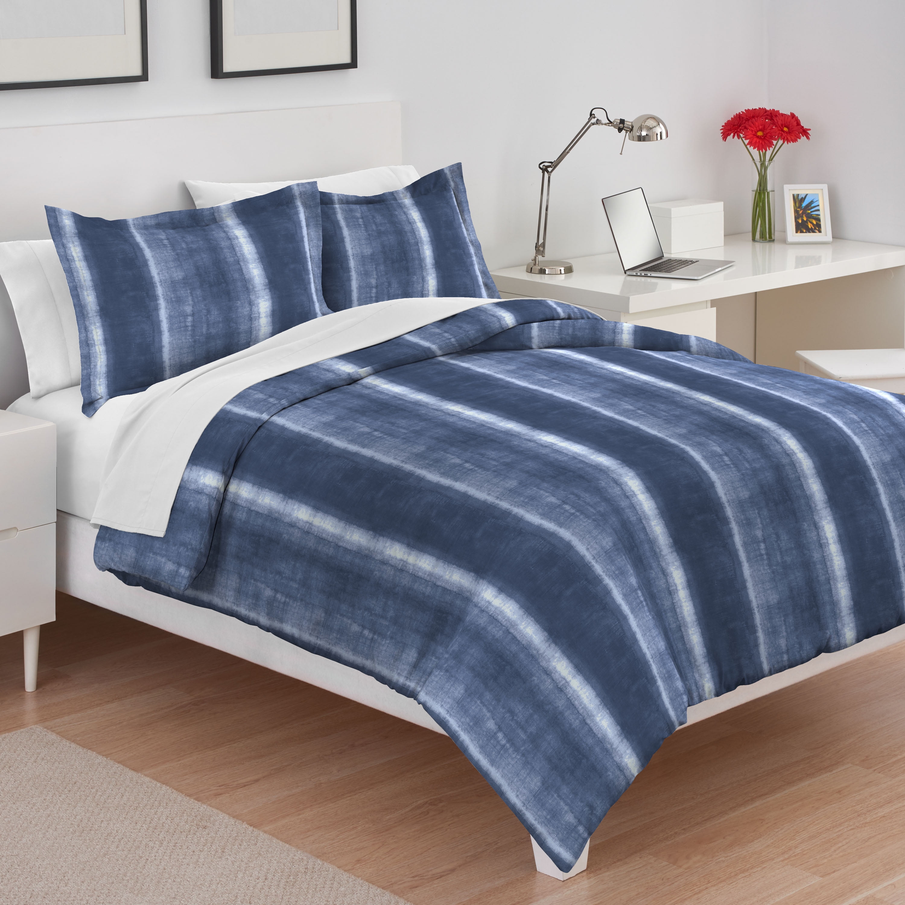 Martex Jackson Full/Queen Blue Comforter Set