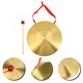 thumbnail image 4 of HLONK Loud Chinese Gong Instrument Portable Copper Gong Warning Percussion Instrument, 4 of 4