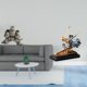 thumbnail image 2 of Figuras de búho, estatua de bailarina de ballet, escultura de resina, adorno, arte moderno, ideal para sala de estar, dormitorio, oficina, regalo., 2 of 8