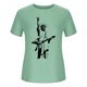 thumbnail image 4 of Camiseta de manga corta suelta con cuello redondo y estampado informal a la moda para mujer Fridja  hjk4708, 4 of 4