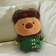 thumbnail image 1 of Juguete de peluche de con abrigo, sombrero, decoración suave para habitación de niños, muñeco de de felpa cómodo y realista para marrón y l, 1 of 10