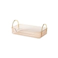 thumbnail image 1 of Transparent Bathroom Countertop Organizer - Single-Layer Tray for Cosmetics and Toiletries, 1 of 6
