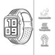 thumbnail image 4 of Correa Sport Para Apple Watch Extensible Serie 1 2 3 4 5 6 7, 4 of 8