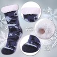 thumbnail image 4 of Mens Fuzzy Slipper Socks Animal Thick Cosy Warm Soft Fleece lined Thermal Winter Non Slip Home Socks, 4 of 7
