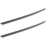 Inner Door Window Belt Weatherstrip - Set of 2 - Compatible with 1988 - 1999 Chevy C1500 1989 1990 1991 1992 1993 1994 1995 1996 1997 1998