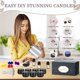 thumbnail image 3 of Kit para hacer velas Aottom DIY, cera de soja con aceites y tintes, 3 of 7
