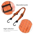 thumbnail image 2 of Mistaha Orange Elastic Motorcycle Helmet Strap with Reflective Feature - PJ-13141O-1-4-Z, 2 of 6