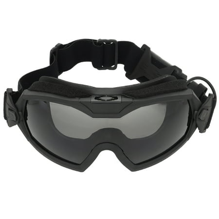 

EDFRWWS Anti-Fog Goggles Eye Protection Motorcycle Goggles Safety Eyewear (Black)