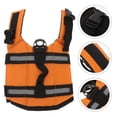 thumbnail image 4 of CIMAXIC Pet Life Jacket with Comfortable Texture and Reflective Design for High Visibility Multi Oxford Cloth,7.48"X5.91"X1.57", 4 of 4