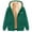 Blackish Green, variant on Women's Full Zip Fleece Lined Thickened Warm Hooded Sweatshirt, All Seasons Casual Jacket with Front Pockets for Daily Wear, Outdoor Activities and Winter Comfort Blackish Green L