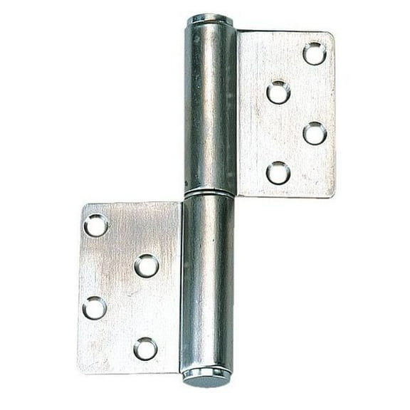 Lamp Lift-Off Hinge,Satin,5 x 3-35/64 In. S-6173-5