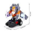 thumbnail image 6 of Transforming Robot Car Toy - 360° Rotation Drift with Light Sound Obstacle Avoidance for 4-6 Years Remote Control Vehicle, 6 of 8