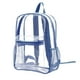thumbnail image 1 of Mochila Transparente para Estadios - Bolsa de Plástico Transparente de 28 X 38 X 13 Cm con 4 Bolsillos para Conciertos, Deportes y Playa. Apta para Estadios, Festivales y Eventos., 1 of 1