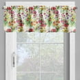 thumbnail image 4 of Ambesonne Garden Art Valance & Curtain, Watercolor Peony, 55"x45", Multicolor, 4 of 6