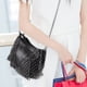 thumbnail image 5 of Bolso bandolera negro con remaches de 1 pieza, bandolera negra, bandolera, con cadena de todo fósforo, 5 of 6