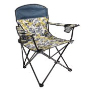 Equip Lightweight Camping Chairs with Carry Bag, Blue Modern Camo