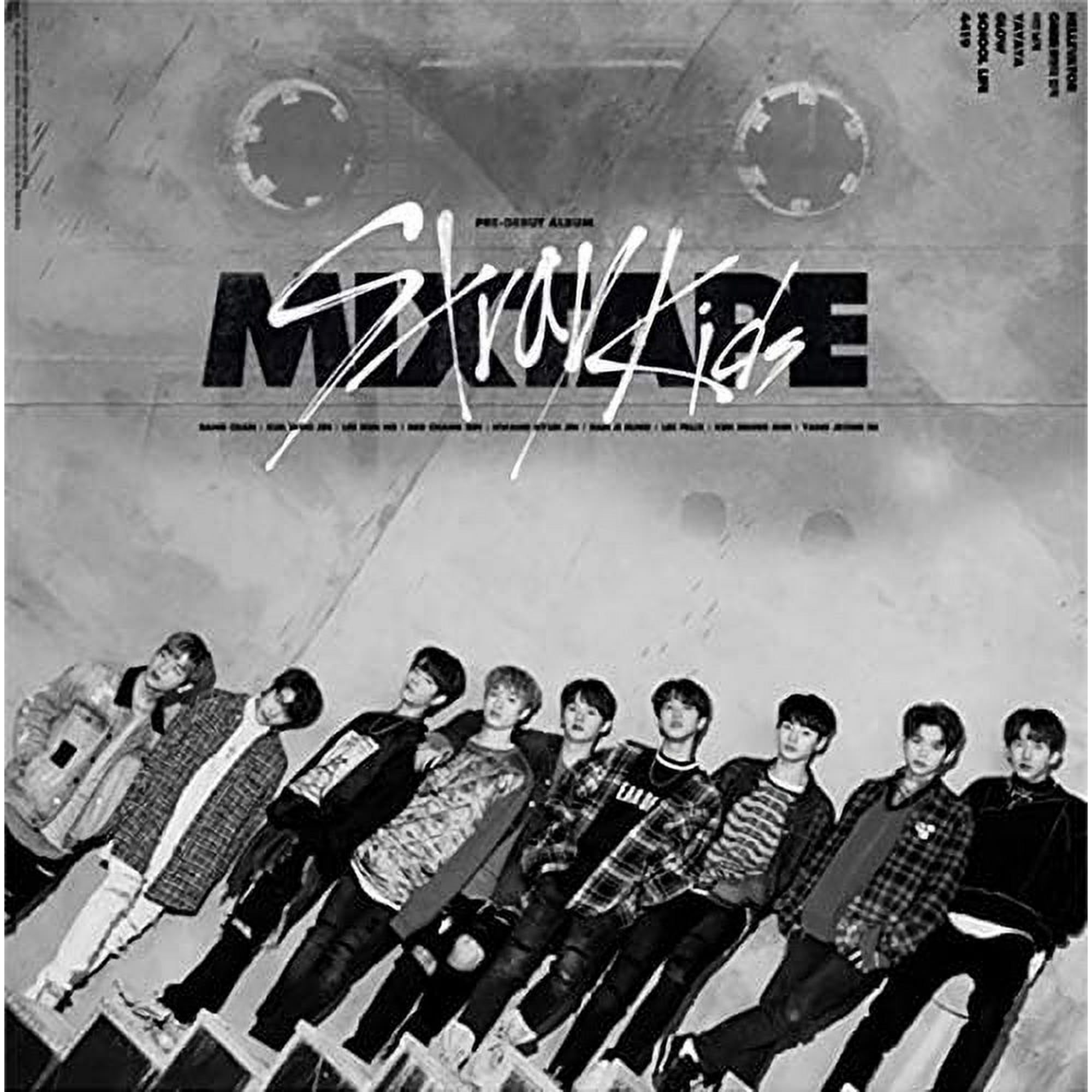 STRAY KIDS SKZ Mixtape Debut Album CD-R+Photocard+Photobook