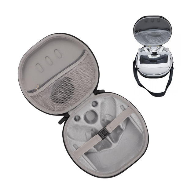 Bolsa De Transporte Para Gafas De Realidad Virtual VR Compatible Con Meta Qu Est 3 VR, Bolsa De Almacenamiento Rígida A Prueba De Golpes Con Correa Para El Hombro Y Molde.