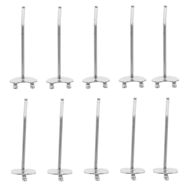 HEANUJJ 20Ud Para Tablero Perforado De Metal Plateado Para Taller Con Alta Resistencia Y Fácil Instalación