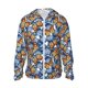 thumbnail image 1 of Balery Colorful Butterfly1 Sudadera ligera de manga larga con capucha y protección solar UPF 50+ para hombre y mujer, ideal para pesca y running-Small, 1 of 7