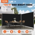 thumbnail image 2 of STAWAY Écran de Patio Rétractable 63 Pouces - Auvent d'Intimité Extérieur Imperméable, Résistant aux UV, Installation Facile, Parfait pour Balcons et Cours, 2 of 8