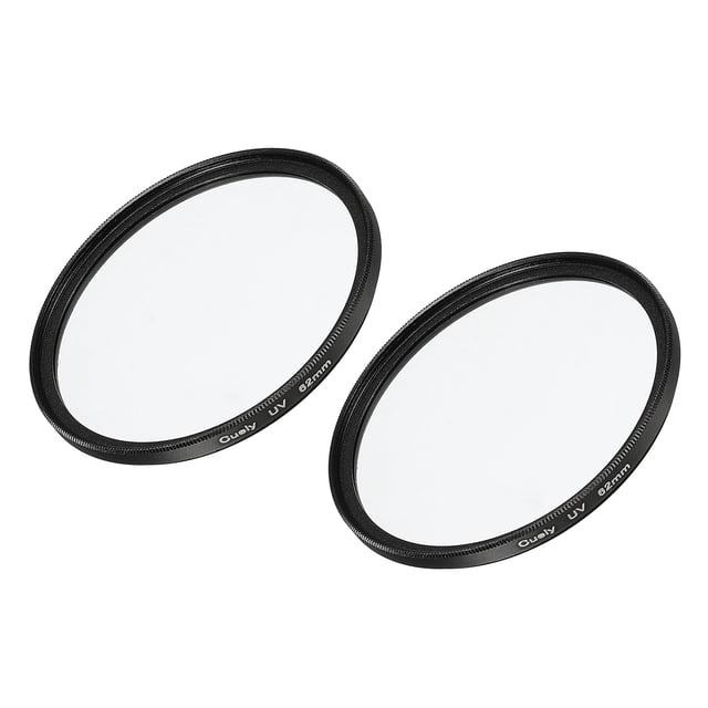 Unique Bargains 62mm UV Lens Filters, Slim Frame, 2 Pack