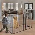 thumbnail image 4 of Yescom Dog Playpen 36 Panels 47 inch Height Heavy Duty Outdoor Indoor Camping RV Fence Barrier Metal Puppy Exercise Kennel for Large/Medium/Small Dogs, 4 of 12
