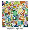 thumbnail image 5 of Pegatinas Anchovies, vinilo impermeable, estilo anime, 51 unidades, 5 of 5