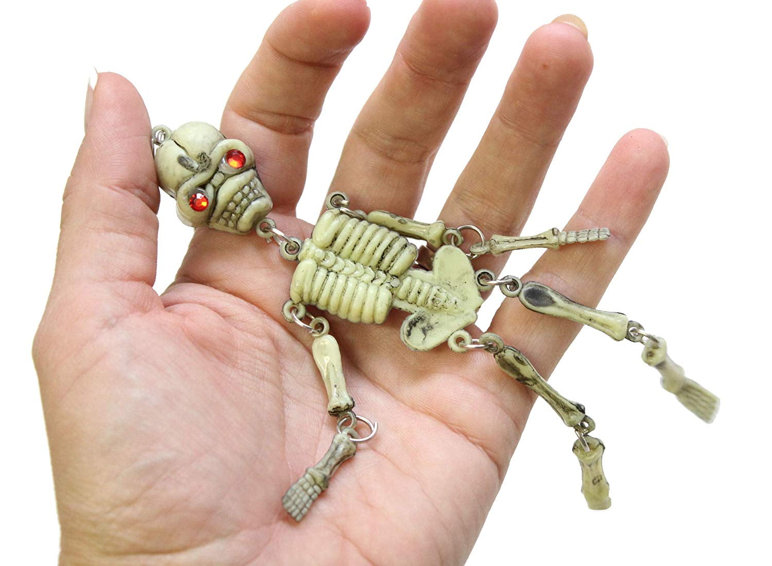 SS20 Supreme Skeleton keychain black keyring New and