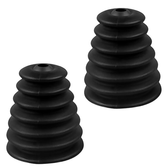 Worgeous Electric Hammer Cover for Dustproof with Silicone Material Black Color Keeps Health and Reduces 80% Air Dust 2pcs