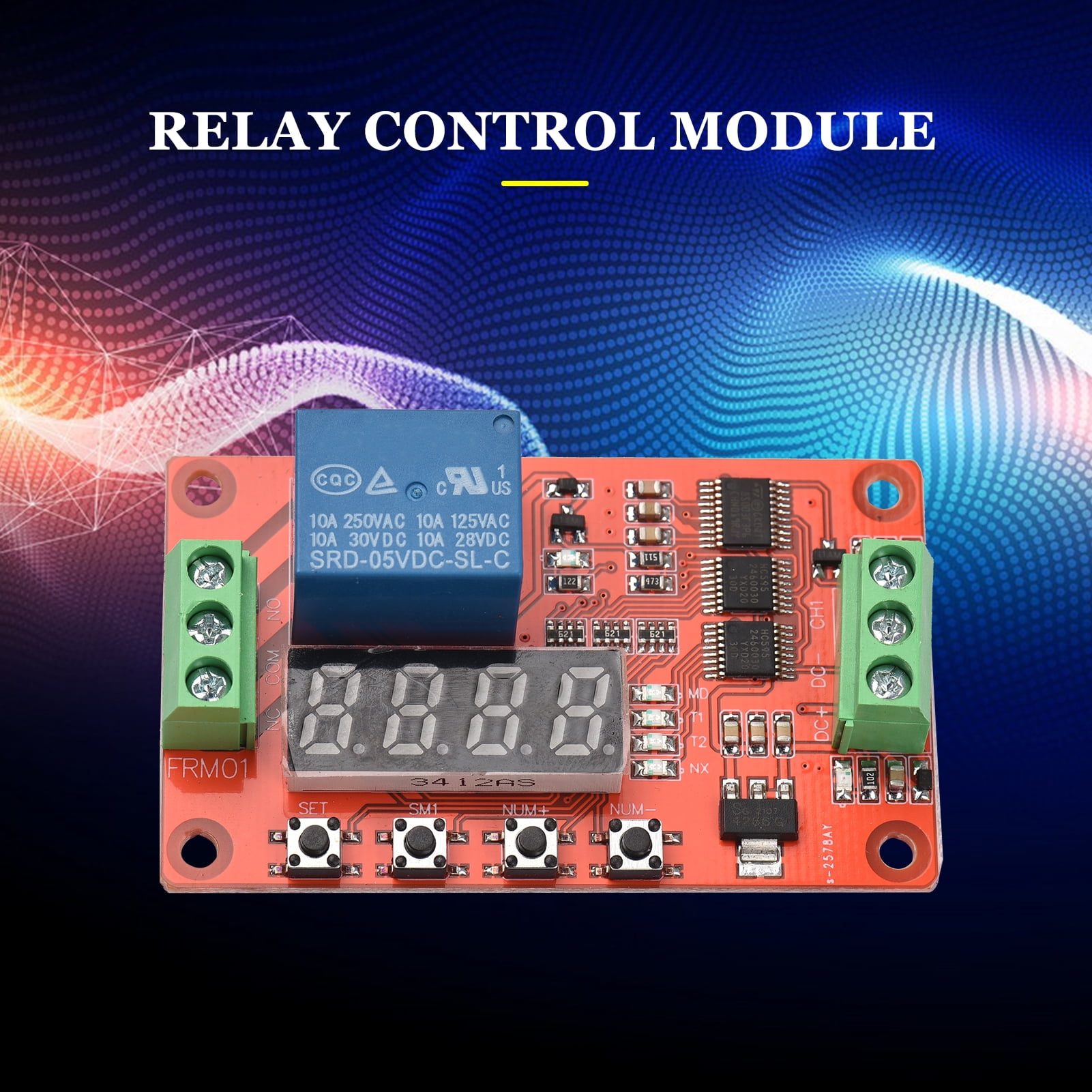 Buy Docooler FRM01 Relay Module Timing/Delay/Cycle/Selflock Multi