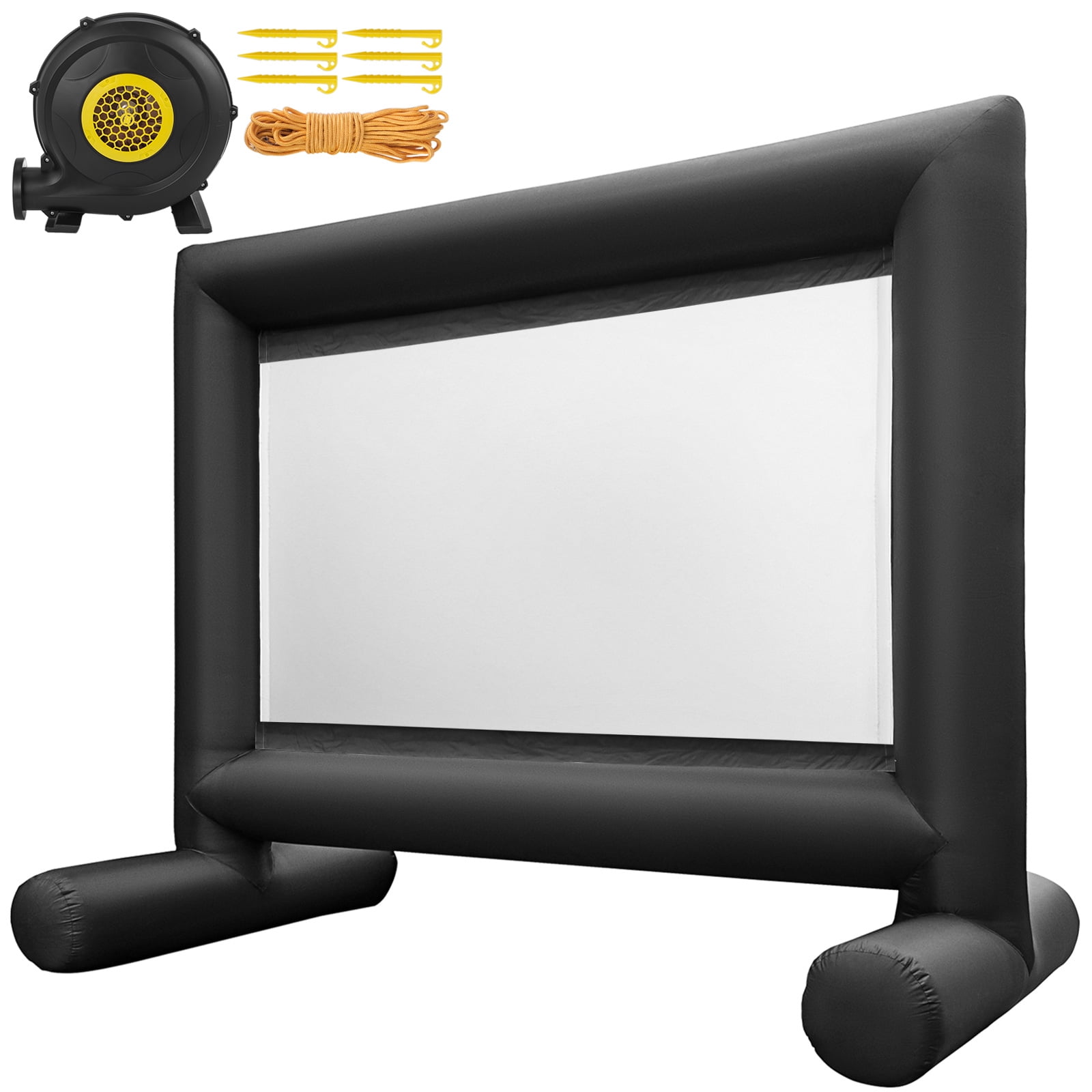 VEVOR Inflatable Movie Screen 16ft Diagonal Inflatable Projector Screen