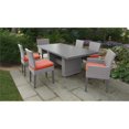 thumbnail image 1 of Florence Patio Rectangulaire Table à Manger 4 Fauteuils Sans Bras 2 Fauteuils, 1 of 2