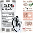thumbnail image 5 of Grandma Tumbler Mother''s Day Gifts from Grandchildren Grandkids, #1 Grandma Tumbler - Best Grandma Ever Gift from Granddaughter Grandson, Birthday Gift for Grandmother Tumbler Cup, 5 of 6