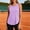 Purple, variant on zejinsd Tank Tops for Women Leisure Solid Crew Neck Sports Tops Fashion Ruched Shoulder Straps Tank Casual Loose Curved Hem Sleeveless Tee for Outdoor & Running