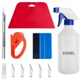 thumbnail image 1 of 5 Pcs Kit d'Outils de Film Vinyle pour Fenêtre de Voiture, 1 of 1