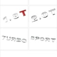 thumbnail image 4 of 3D Metal 45mm 25mm Car Letters Alphabet Emblem Numbers Chrome Labeling Car Sticker Trunk Logo Letters Emblem For Hyundai Toyota, 4 of 6