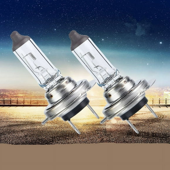 55W 12V Halogen Bulbs, For Car Headlights, Replacement High Beam / Low Beam (2 pcs)