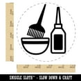 thumbnail image 2 of Hair Dye Salon Rubber Stamp for Scrapbooking Crafting Stamping - Large 1-1/4 Inch, 2 of 7