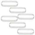 thumbnail image 3 of Miangastore Mousse Rings Silver French Style Cooking Enthusiasts 6Pcs 1.1X3.7In, 3 of 9