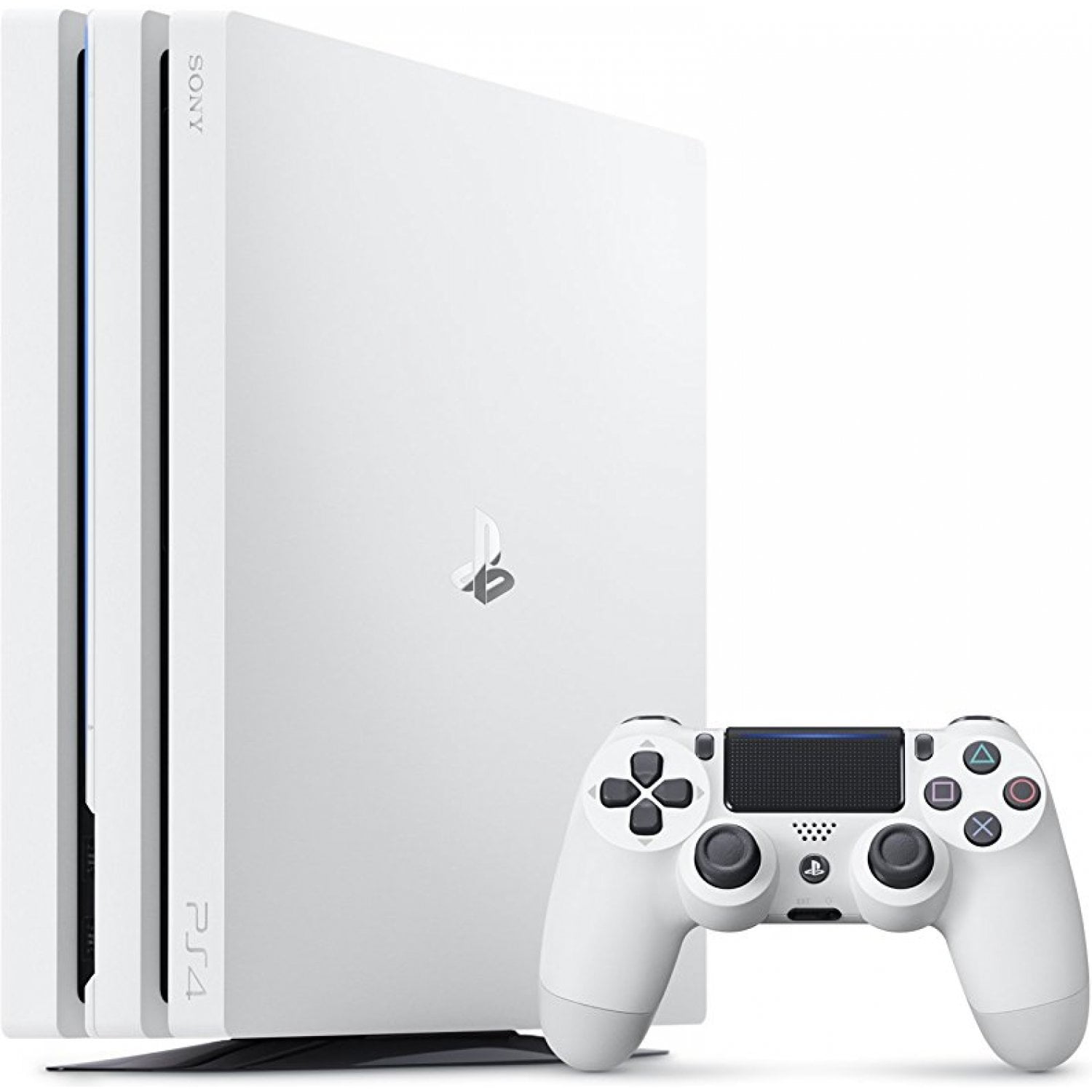 Sony PlayStation 4 Pro 1TB Gaming Console, Glacier White, CUH-7215B System -