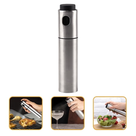 CATIEBYE Stainless Steel Spray Bottle for Home Bartenders, and Practical 1 Piece Refillable Spray Bottle
