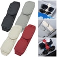 thumbnail image 4 of Car Visor Sunglasses Holder Magnetic Leather Glasses Hanging Clip for Car, 4 of 6