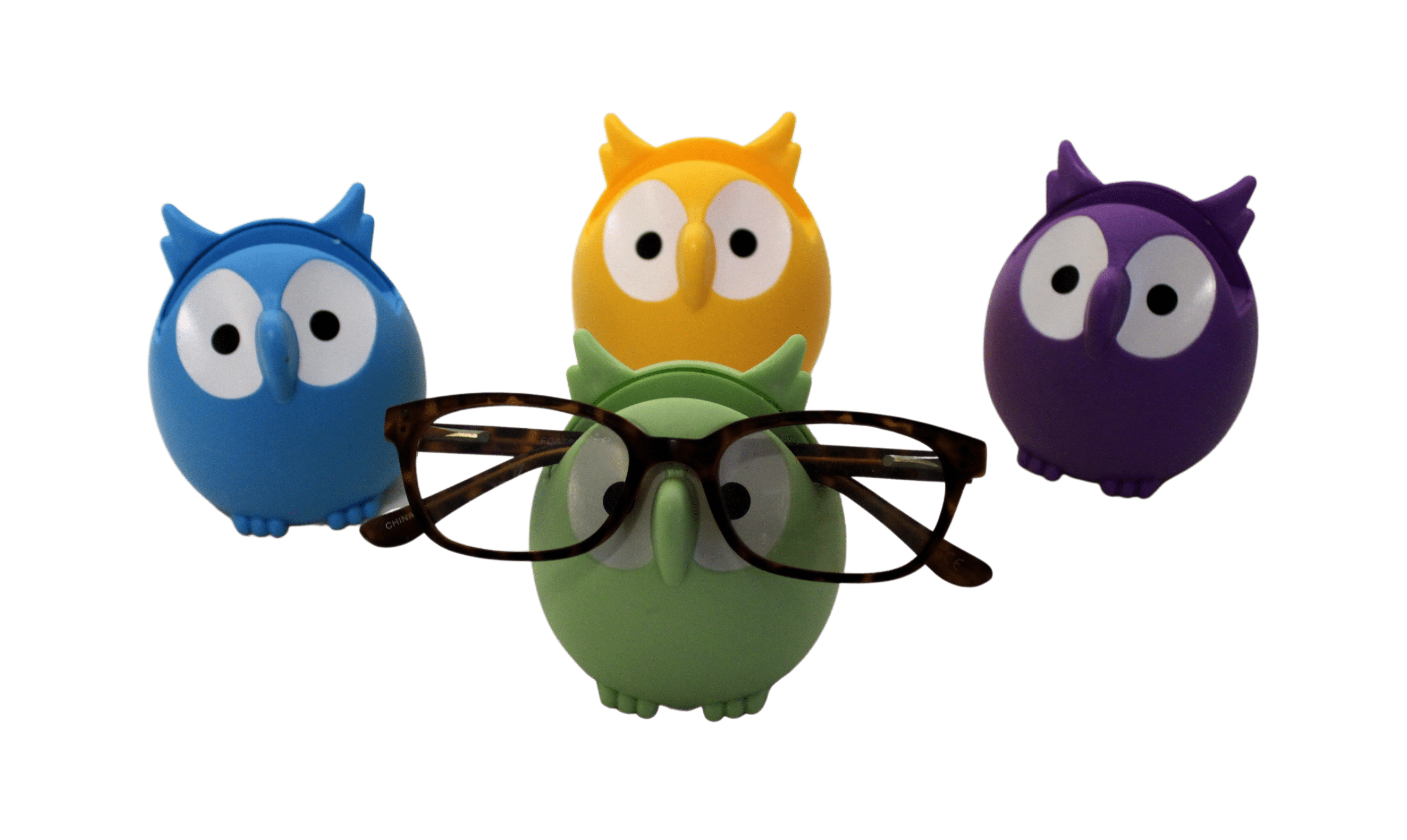 Dependable Industries Owl Eyeglass Holder Glasses Sunglasses Stand