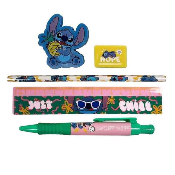 Lilo & Stitch Ensemble de Papeterie (Lot de 5)
