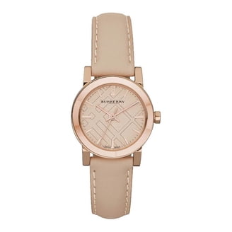 Burberry Watch, Women\'s Swiss Smooth Tan Leather Burberry Watch Women main image 2